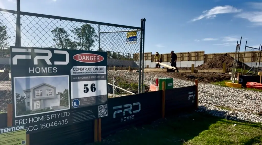 Build stages investment property