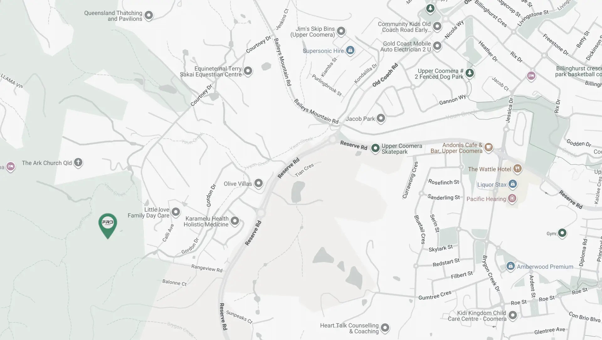 Gold Coast build locations